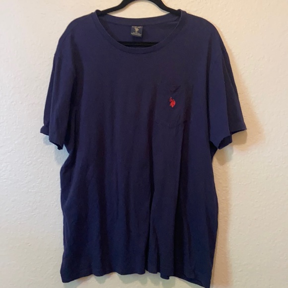 Navy US. Polo Tee - Picture 1 of 3